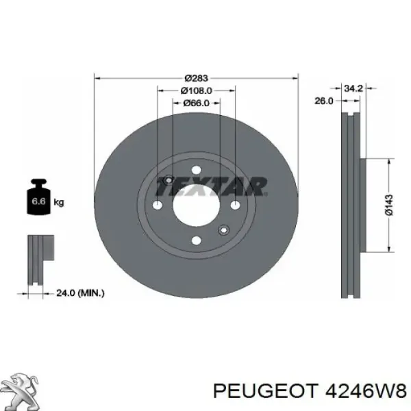 4249J6 Peugeot/Citroen
