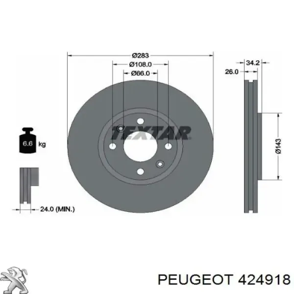 4249J6 Peugeot/Citroen