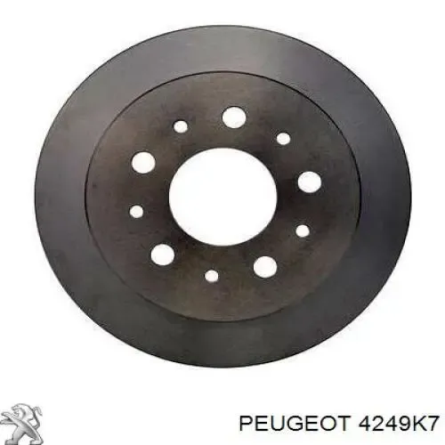 Disco de freno trasero Fiat Ducato 3 250