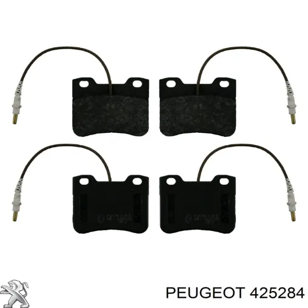 Pastillas de freno 425284 Peugeot/Citroen
