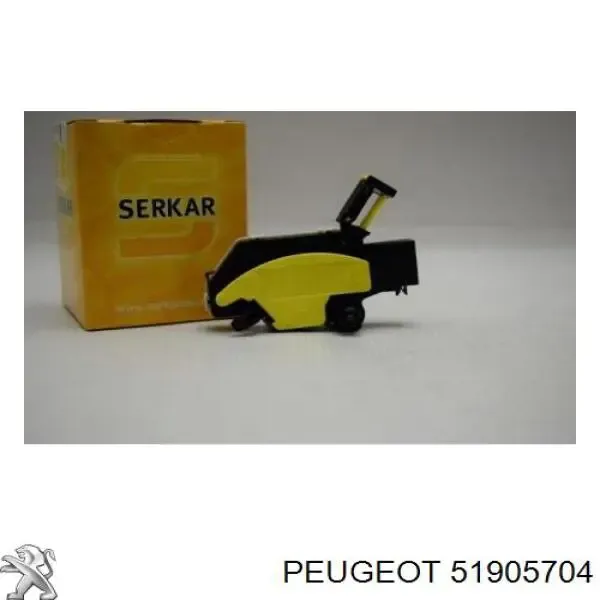 Sensor de posición del pedal de embrague 51905704 Peugeot/Citroen