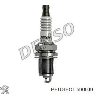 Bujía 5960J9 Peugeot/Citroen