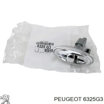 Luz intermitente guardabarros PEUGEOT 6325G3