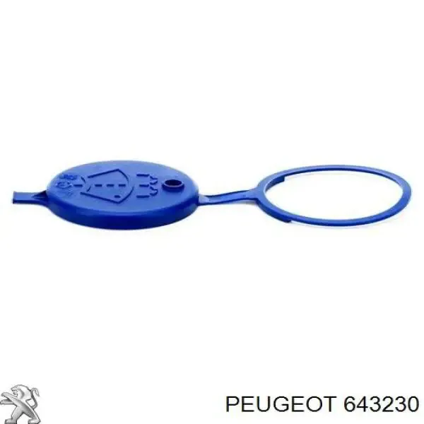 643230 Peugeot/Citroen Botella limpiaparabrisas