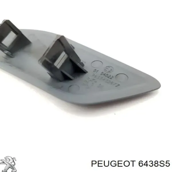 Tapa de la boquilla del lavafaros delantero 6438S5 Peugeot/Citroen