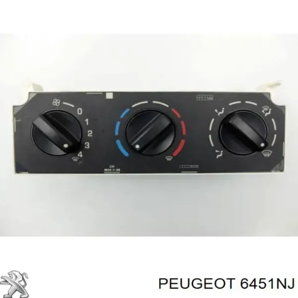 Unidad de control de la ventilación para Peugeot Partner I 5
