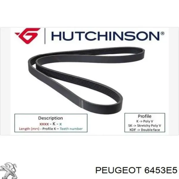 6453E5 Peugeot/Citroen