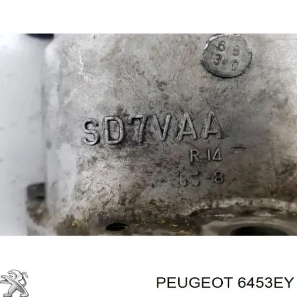 Compresor de aire acondicionado Peugeot 206 2A/C