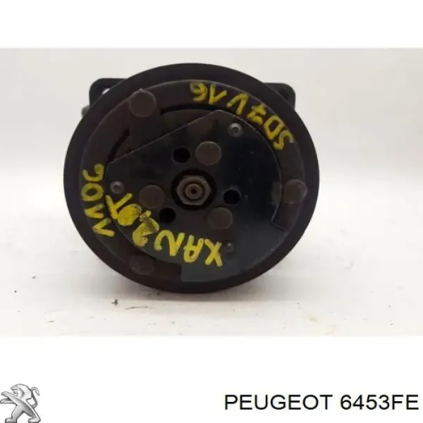 Compresor de aire acondicionado Peugeot 206 2A/C