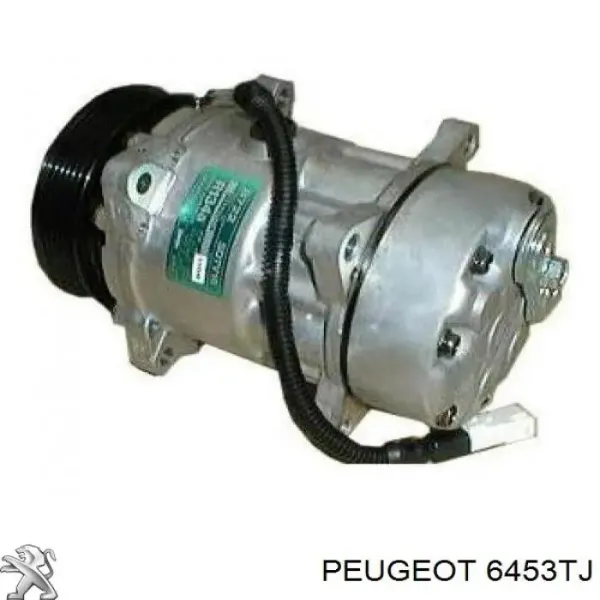 Compresor de aire acondicionado Peugeot 206 2A/C