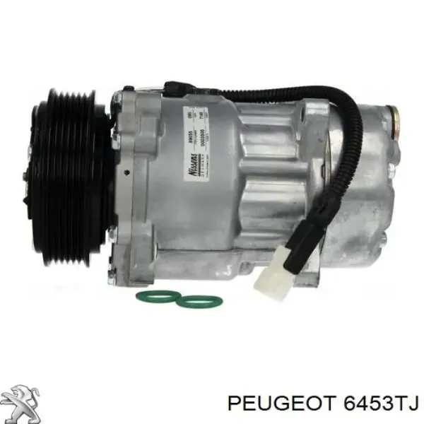 Compresor de aire acondicionado Peugeot 206 2A/C