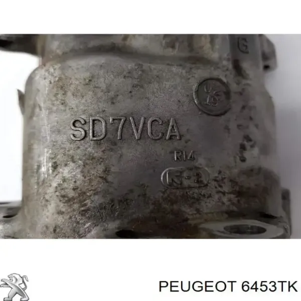 Compresor de aire acondicionado Peugeot 206 2A/C