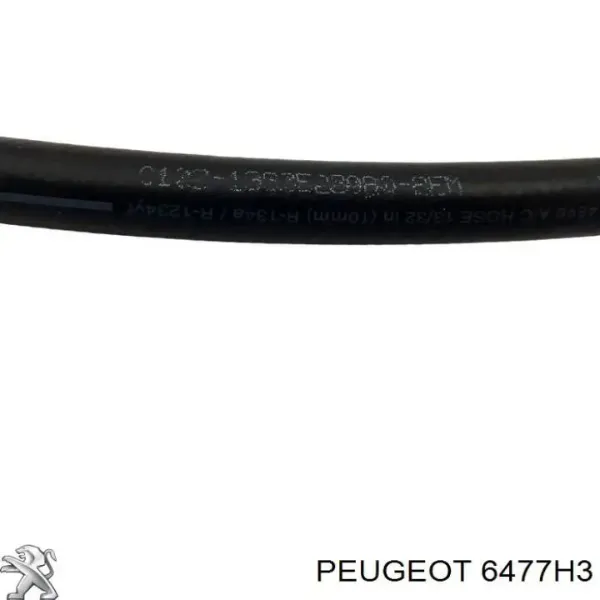 Manguera de aire acondicionado de compresor al condensador 6477H3 Peugeot/Citroen