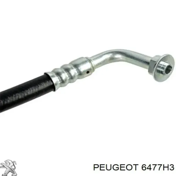 Manguera de aire acondicionado de compresor al condensador 6477H3 Peugeot/Citroen