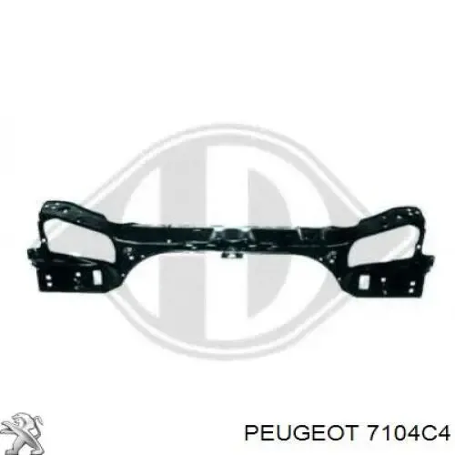 Soporte de radiador completo Peugeot 306 sedán (7B) (1994 - 2001) precio, desde