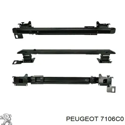 Refuerzo parachoque delantero PEUGEOT 7106C0