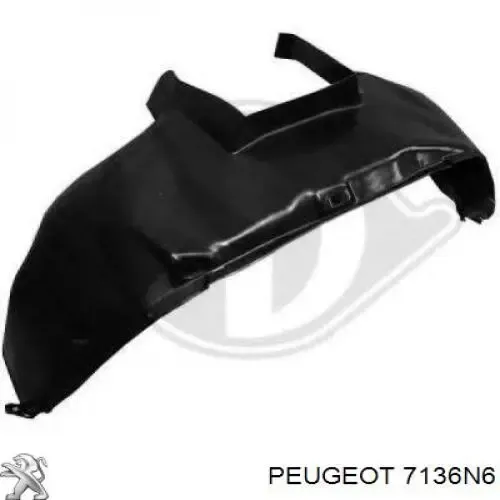 Guardalodos interior izquierdo, guardafango delantero PPG11001AL Signeda