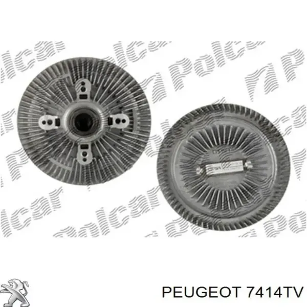 Alerón delantero 735568971 Fiat/Alfa/Lancia