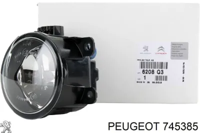 Moldura de rejilla de radiador PEUGEOT 745385