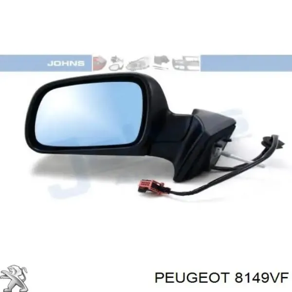 Espejo de retrovisor izquierdo 5748514M Polcar
