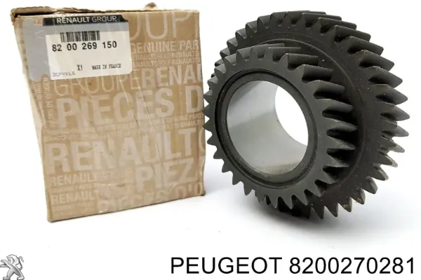 Piñón toma, 5a marcha Renault Master 3 FV, JV