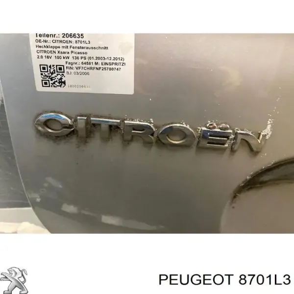 Puerta de maletero Citroen Xsara Picasso