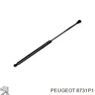 Amortiguador de la tapa del maletero PEUGEOT 8731P1