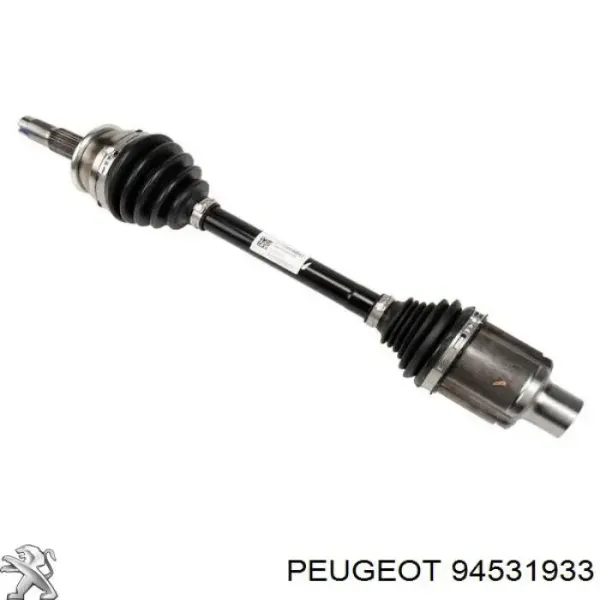 Semieje delantero izquierdo 94531933 General Motors