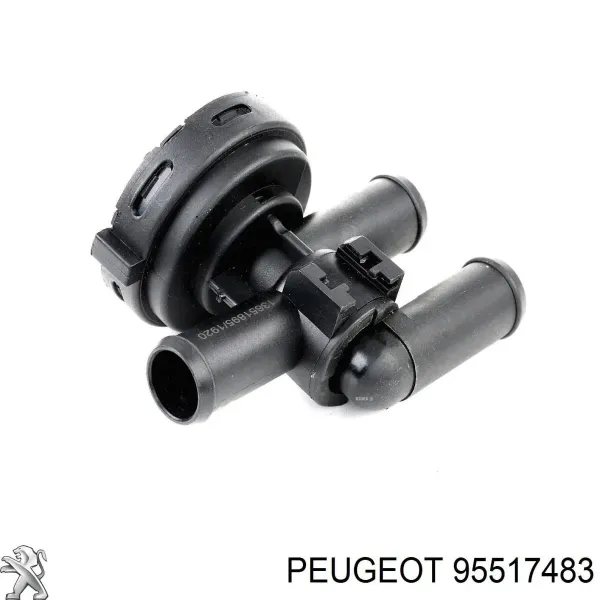 Válvula de control de líquido refrigerante 95517483 Peugeot/Citroen