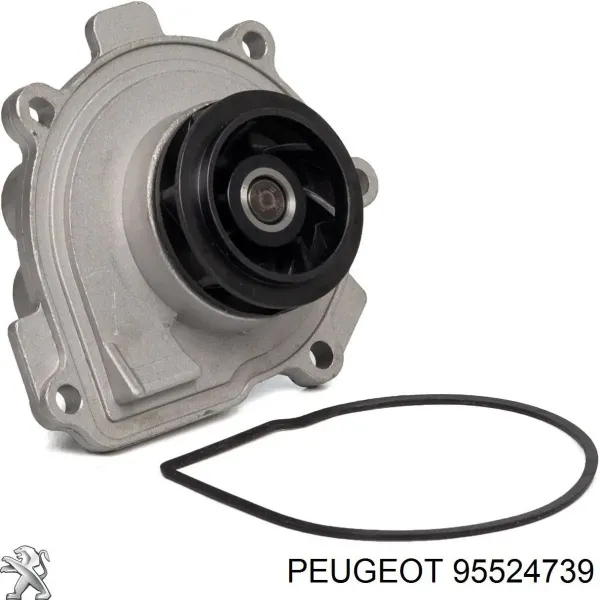 Bomba de agua 95524739 Peugeot/Citroen