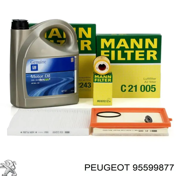 Aceite de motor 95599877 Peugeot/Citroen