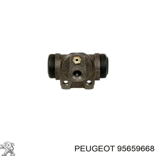 Cilindro de freno de rueda trasera 95659668 Peugeot/Citroen