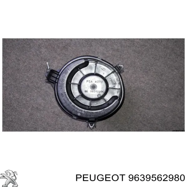 Caja del filtro de aire 9639562980 Peugeot/Citroen
