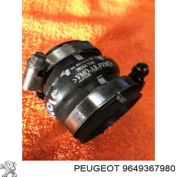 Tubo de aire 9649367980 Peugeot/Citroen