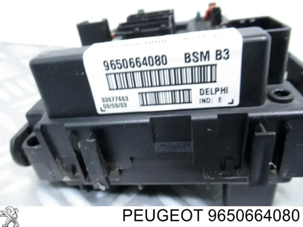 Caja de fusibles 9650664080 Peugeot/Citroen
