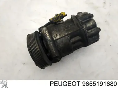 Compresor de aire acondicionado PEUGEOT 9655191680