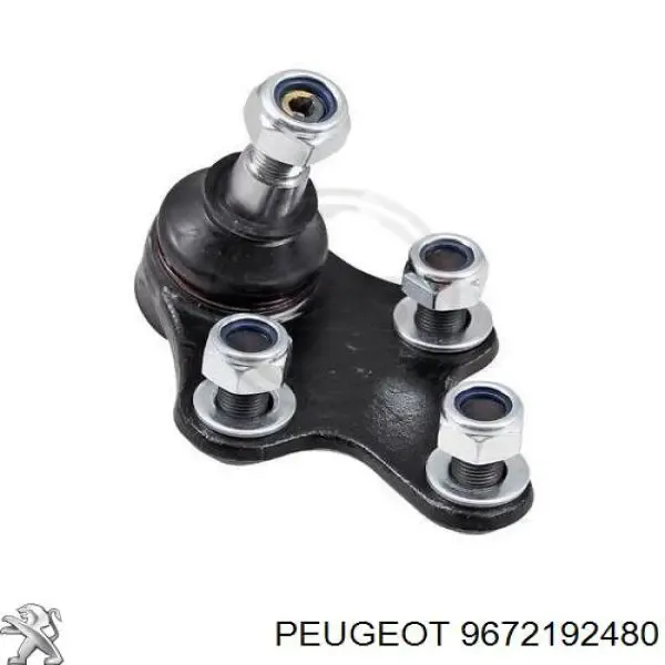 Rótula inferior de suspensión 9672192480 Peugeot/Citroen