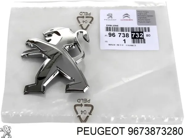 Emblema Peugeot 208 CA, CC