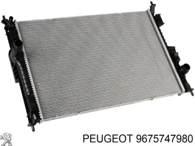 Radiador refrigeración del motor PEUGEOT 9675747980