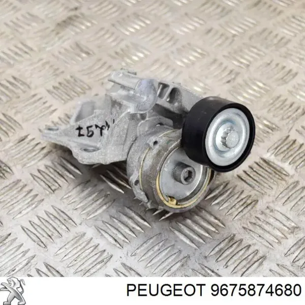 Tensor de correa poli V 9675874680 Peugeot/Citroen