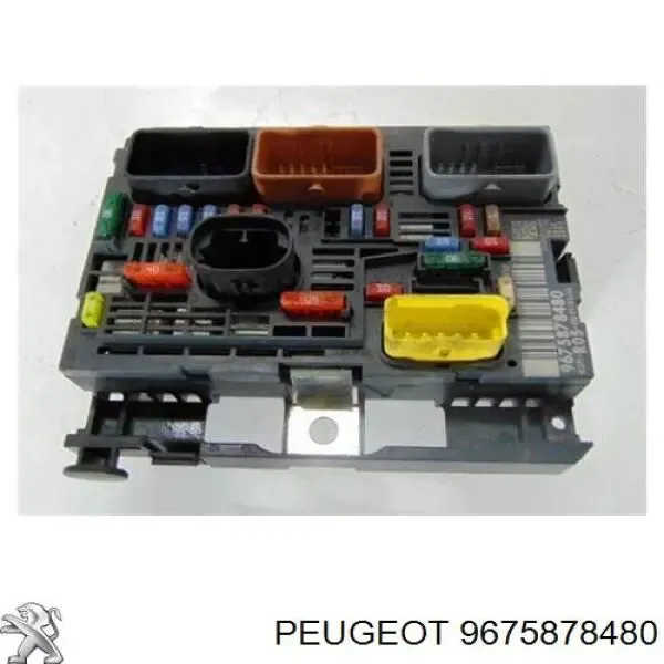 Caja de fusibles 9675878480 Peugeot/Citroen