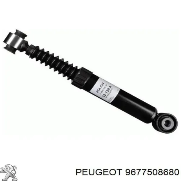 Amortiguador delantero izquierdo 9677508680 Peugeot/Citroen