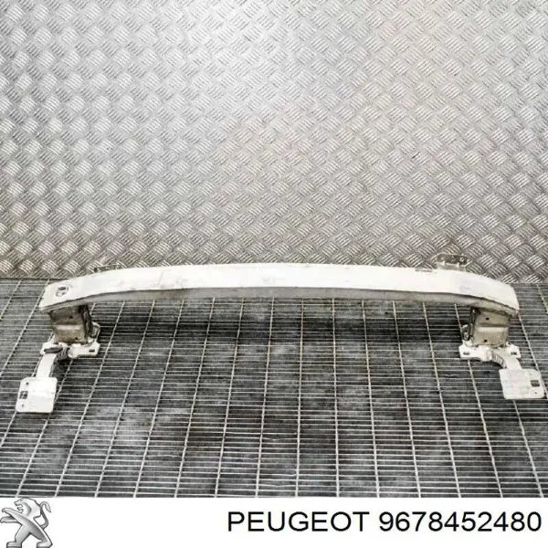 Refuerzo parachoque delantero 9678452480 Peugeot/Citroen