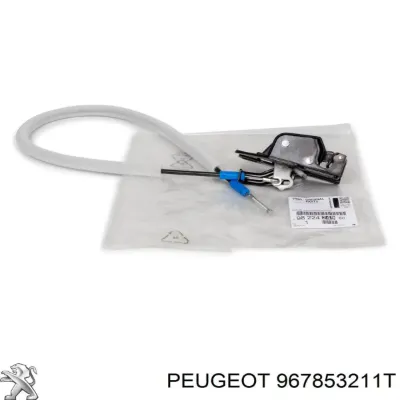 Manija exterior izquierda de puerta delantera PEUGEOT 967853211T