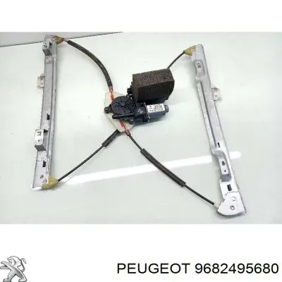 Motor del elevalunas de la puerta delantera izquierda PEUGEOT 9682495680