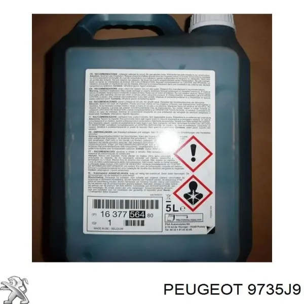 Liquido refrigerante 9735J9 Peugeot/Citroen