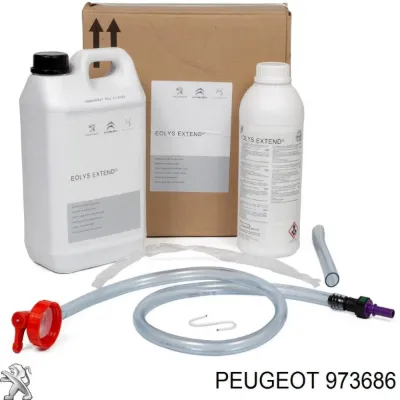 Líquido para limpieza de filtros de partículas diésel PEUGEOT 973686