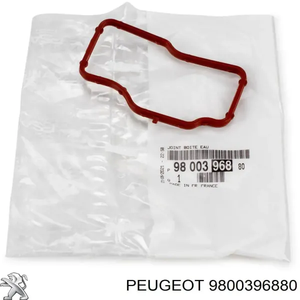 Junta de la carcasa del termostato 9800396880 Peugeot/Citroen