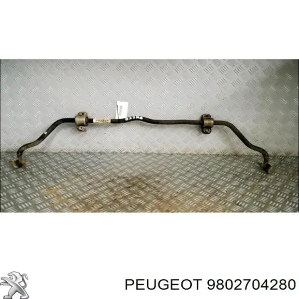Estabilizador delantero 9802704280 Peugeot/Citroen