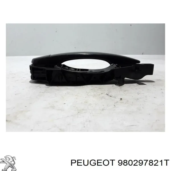 Manija exterior derecha de puerta trasera 980297821T Peugeot/Citroen
